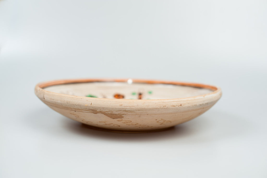 Romanian Folk Art Hand Decorated Plate