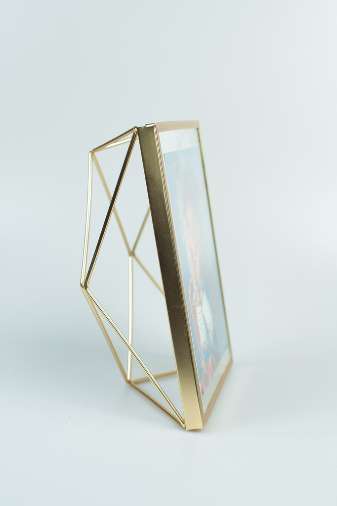 Metal Photo Frame Shape Geometric Metal Picture Frame - House to Hold